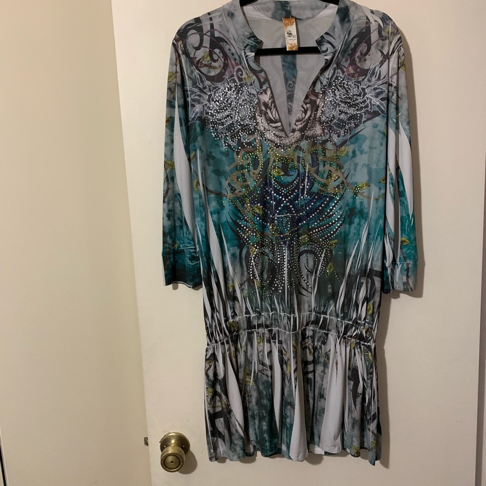 S-Twelve bohemian dress